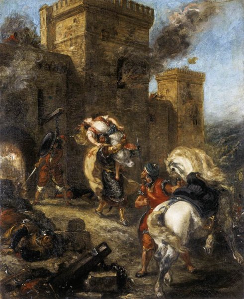 The Abduction of Rebecca 1858