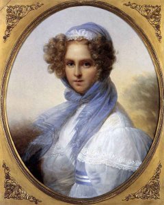 Portrait of Marie J. Lafont-Porcher c. 1835