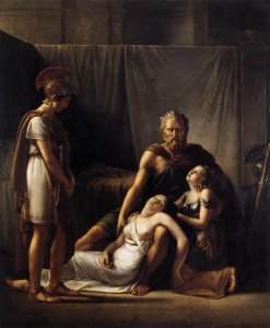 The Death of Belisarius' Wife c. 1817