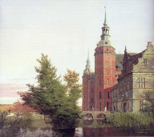 Frederiksborg Castle Seen from the Northwest  1836