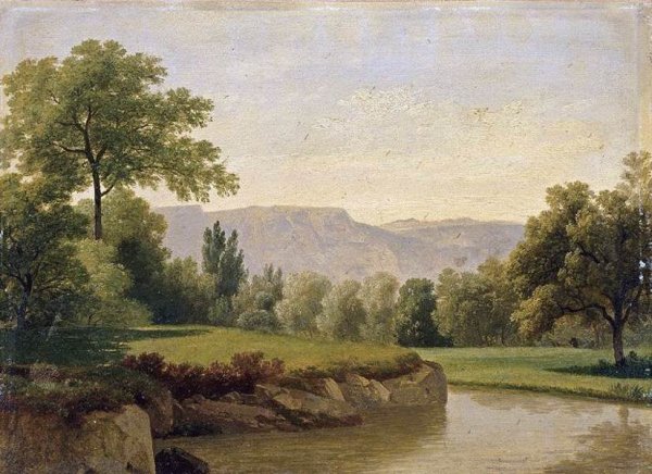 River Landscape 1820s