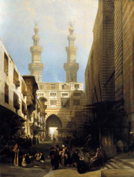 A View in Cairo 1840