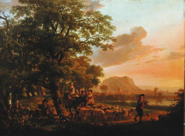 Pastoral scene