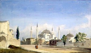 Haghia Sophia, Constantinople, 1843