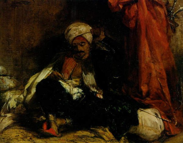 The seated Turk