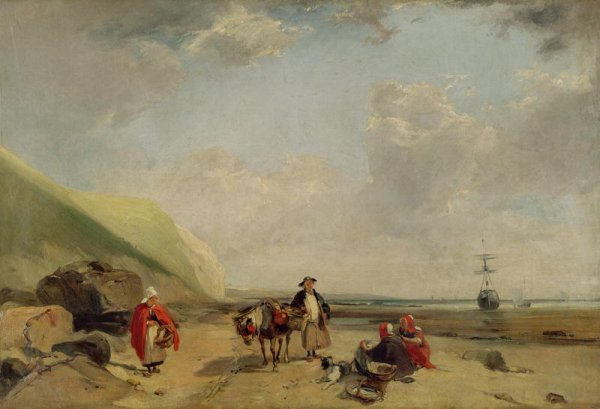 Fisherfolk on the Normandy Coast 1827