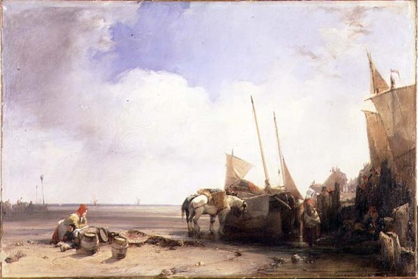 Coastal Scene in Picardy c.1826