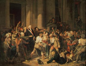 Act of Courage of Monsieur Defontenay, Mayor of Rouen, 29th August 1792