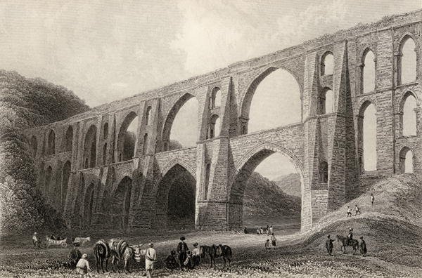 Aqueduct of the Emperor Valens, near Pyrgo, Turkey