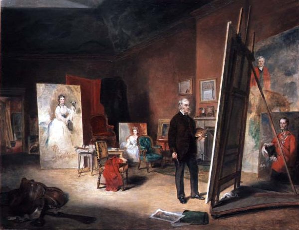 Portrait of Sir Francis Grant at an Easel