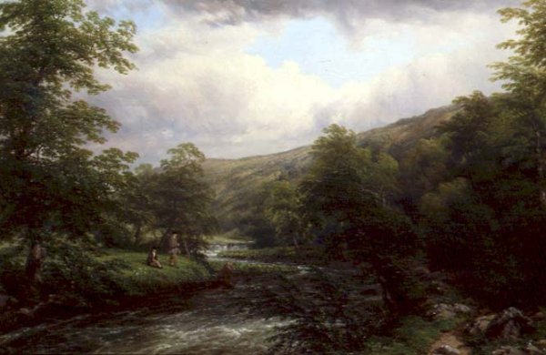 Fishing on the Dee 1861