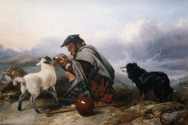 The Sick Lamb, 1853