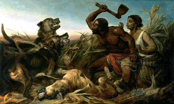 The Hunted Slaves, 1861