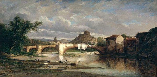 View of Puy-en-Velay from Espaly, 1872