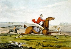 Champing at the Bit, from 'Qualified Horses and Unqualified Riders', 1815