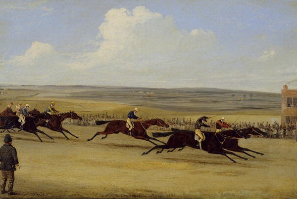 The 1850 Cambridgeshire Stakes- The Finish