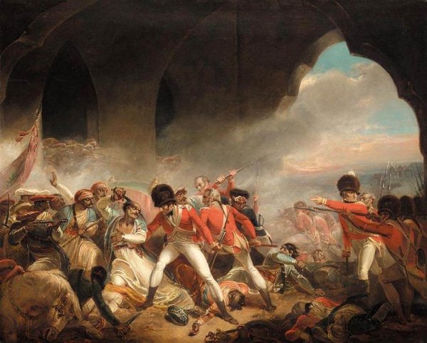 The Last Effort and Fall of Tippoo Sultan c. 1800