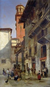 Via Mazzanti, Verona, 1880