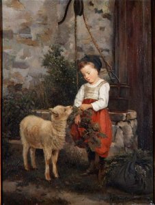 The Pet Lamb, 1877