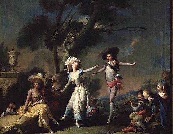 Dancing the Bolero, 1790