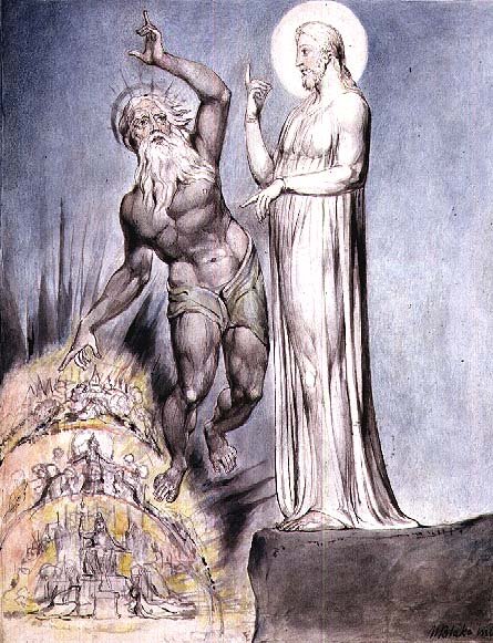 Satan Tempts Christ with the Kingdoms of Earth from Milton's 'Paradise Regained', Book III lines 251-426, c.1816-18