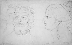 Pindar and Lais, 1820