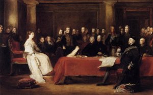 The First Council of Queen Victoria 1838