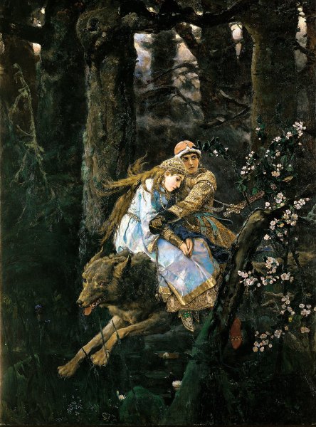 Prince Ivan on the Grey Wolf, 1889