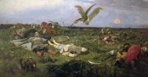 The field of Igor Svyatoslavich's battle with the Polovtsy, 1889