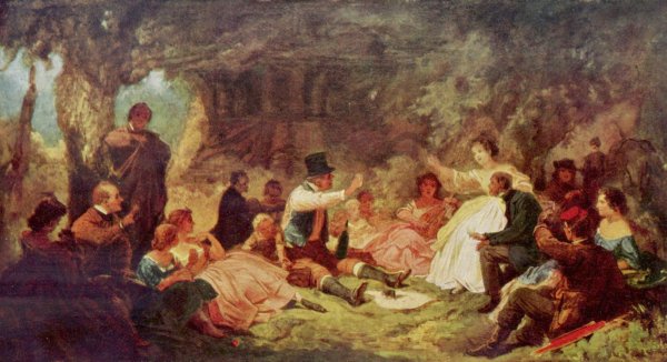 The Picnic, c.1864