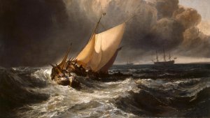 Dutch Boats in a Gale 1801