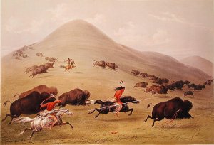 The Buffalo Hunt, c.1832