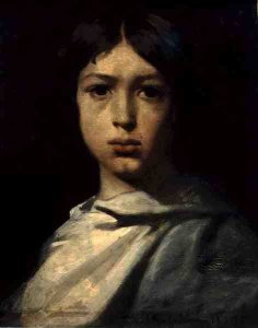 Portrait of a Young Boy, or The Artist's Colour Grinder, 1839