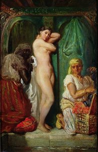 The Bath in the Harem, 1849