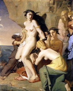 Andromeda Tied to the Rock by the Nereids, 1840