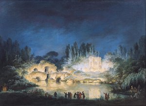 Illumination of the Belvedere at the Petit-Trianon, 1781