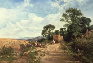 Landscape - Harvest Time 1865