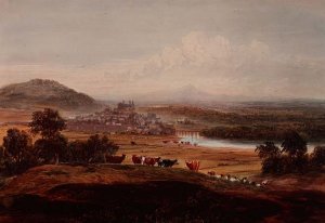 Hay-on-Wye, Herefordshire, c.1830-40