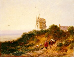 The Road to the Mill, 1849