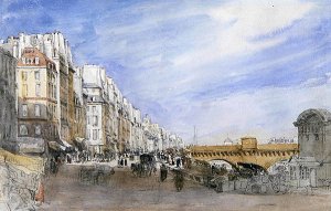 Pont Neuf from the Quai de L'Ecole, Paris