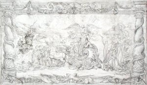 Design for The Waterloo Allegory, c.1815-22