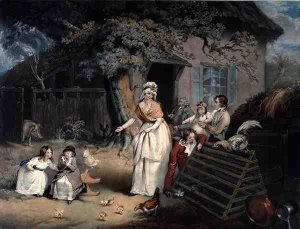 The Citizen's Retreat, engraved and pub. by William Ward (1766-1826), 1796