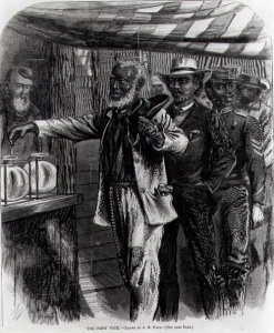 The First Vote, from Harpers Weekly, 1867