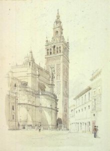 The Giralda, Seville, c.1846