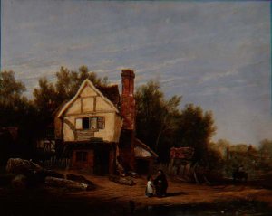 Landscape with Cottages