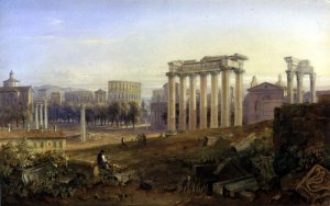 Across the Forum, Rome, 1828