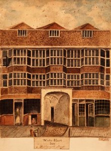 White Hart Inn, Bishopsgate Street, c.1810