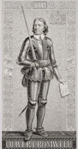 Oliver Cromwell (1599-1658) from Illustrations of English and Scottish History Volume I