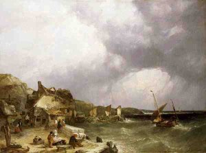 The Coast at Etaples, 1853