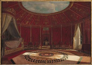 The Empress Josephines 1763-1814 Bedroom at Malmaison, 1870